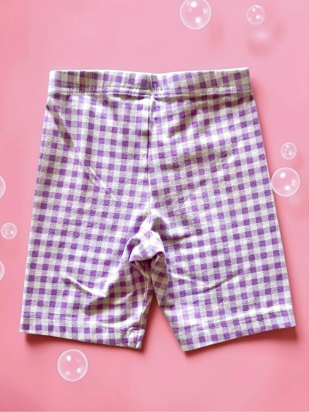 Disney Wish Tee + Lavender Gingham Shorts Outfit – Girls Small 6/6X & 6–7